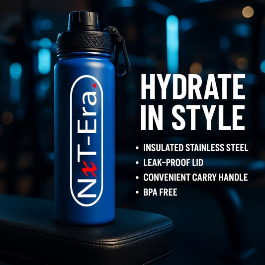Insulated Water Bottle 650ml β Double Wall Stainless Steel Flask for UAE Summer