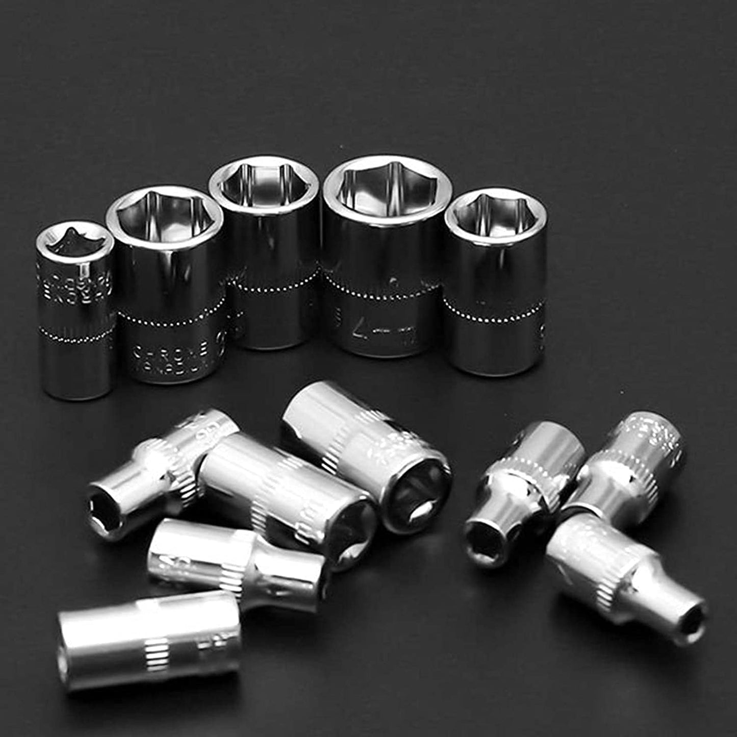 46-Piece CR-V Socket Set ⚡ Professional Repair Tool Kit