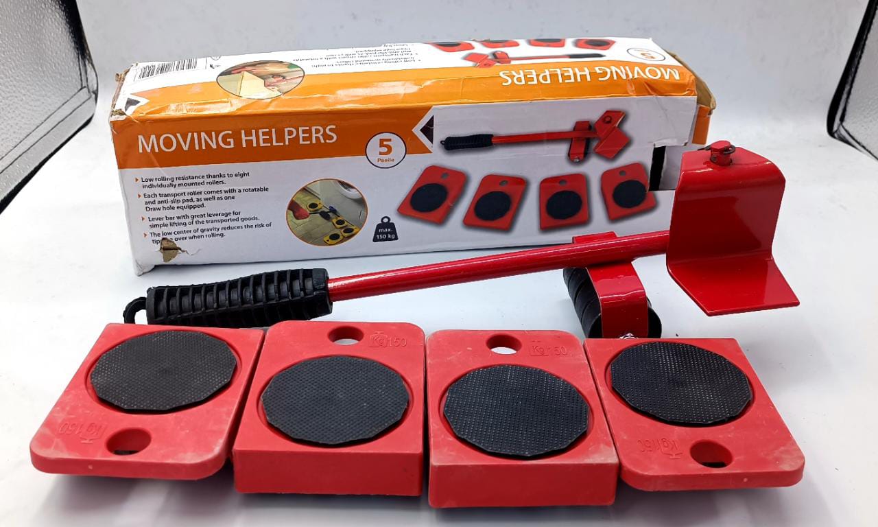 Heavy Duty Furniture Mover Set ⚡ 5-in-1 Lifting & Sliding Tool