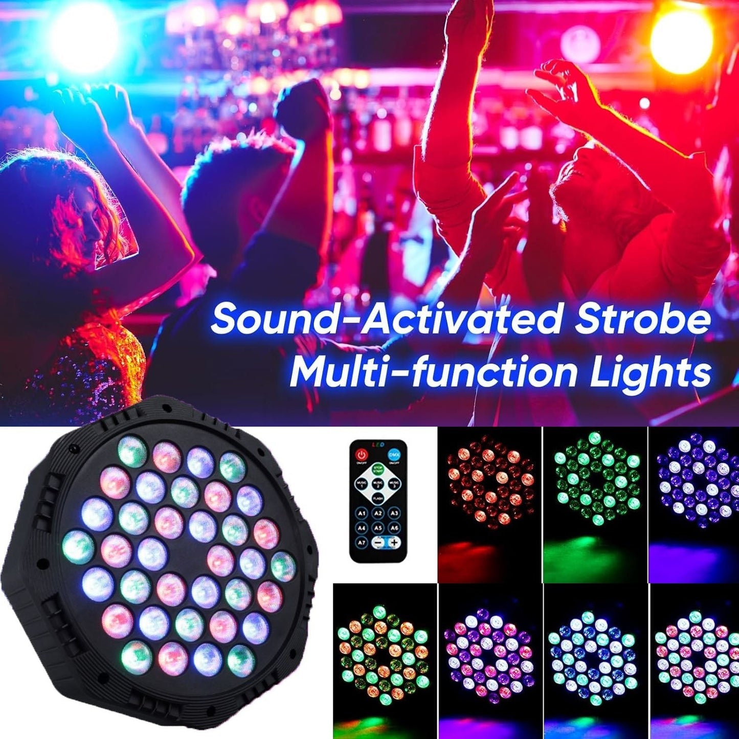 π Multi-Function LED Par Light β‘ Vibrant Party & Stage Lighting