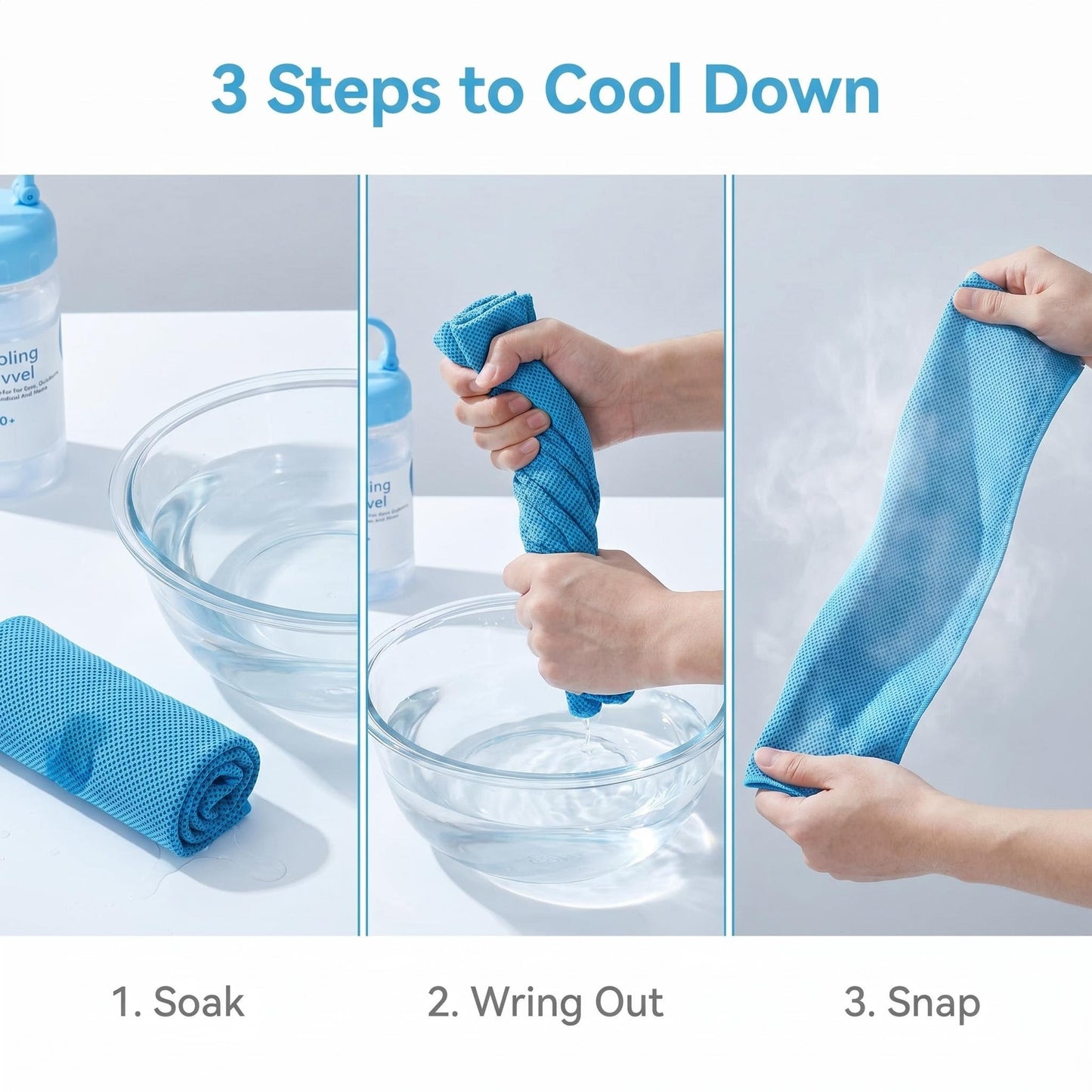 ❄️Instant Cooling Towel, You Can Use Anywhere, Anytime!