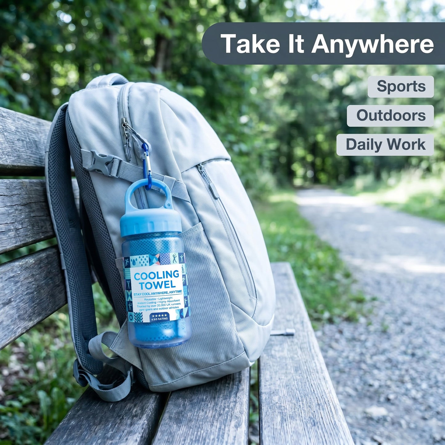 ❄️Instant Cooling Towel, You Can Use Anywhere, Anytime!