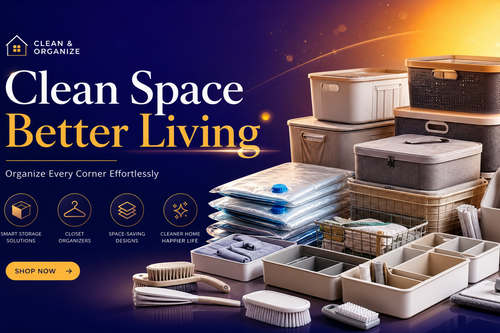 CLEAN & ORGANIZE