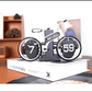 Bicycle Flip Clock — Retro Mechanical Flip Card Desk Clock for Home & Office Decor
