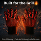 Heat Resistant BBQ & Oven Gloves — Double Layer Non-Slip Silicone Kitchen Protection