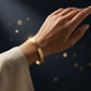 Ayatul Kursi Bracelet — 18K Gold Plated Stainless Steel Islamic Cuff Bangle with Gift Box