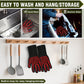 Heat Resistant BBQ & Oven Gloves — Double Layer Non-Slip Silicone Kitchen Protection