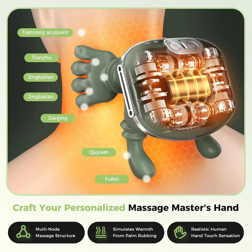 Shoulder & Neck Massager 💆 Deep Kneading Muscle Relief Device