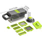 Multi-Blade Vegetable Cutter & Chopper with Container — Chop in Seconds