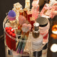Rotating Cosmetic Organizer — Diamond Pattern Makeup Storage Stand