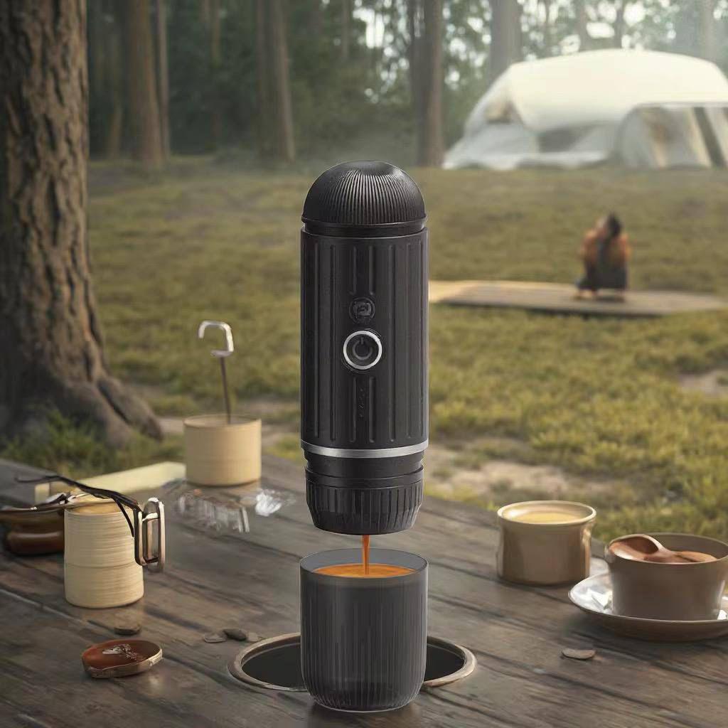 Portable Espresso Coffee Maker ☕ Rechargeable Travel Coffee Machine