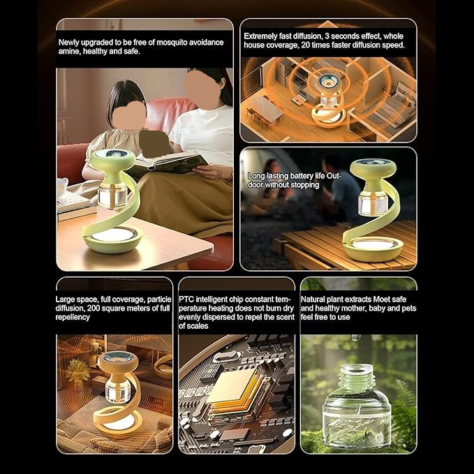 Electric Mosquito Repellent Vaporizer ⚡ Fast Anti-Mosquito Protection Device