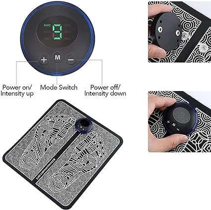 EMS Foot Massager Mat ⚡ Electric Foot Pain Relief & Circulation Therapy