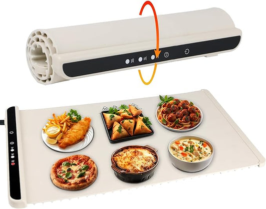 Nano-Silicone Electric Food Warming Mat | Heats in 10 Seconds