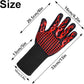 Heat Resistant BBQ & Oven Gloves — Double Layer Non-Slip Silicone Kitchen Protection