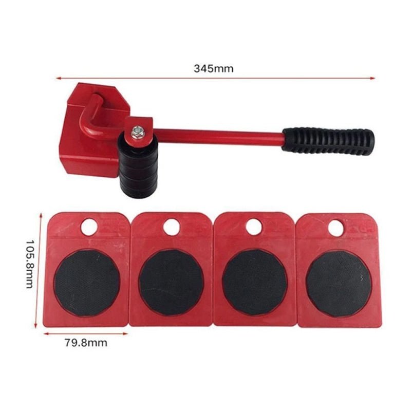 Heavy Duty Furniture Mover Set ⚡ 5-in-1 Lifting & Sliding Tool