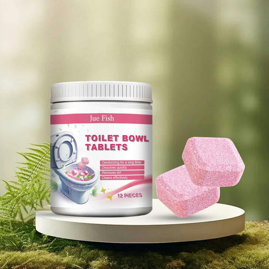 Toilet Bowl Cleaner Tablets 🧼 Long-Lasting Freshness & Stain Removal Drops