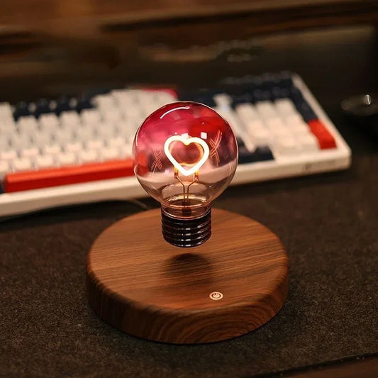 Levitating Heart Lamp ❤️ Floating LED Romantic Table Light