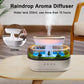 Raindrop Aroma Diffuser — LED Ultrasonic Humidifier & Essential Oil Diffuser