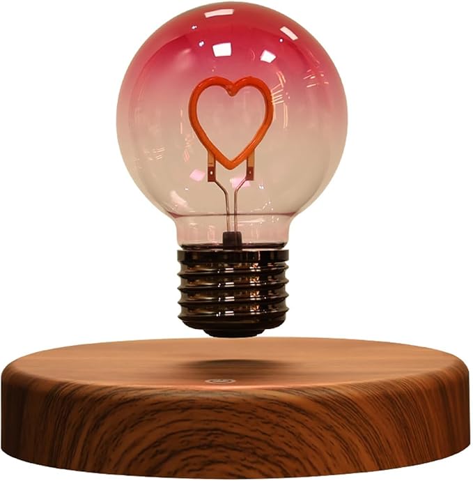 Levitating Heart Lamp ❤️ Floating LED Romantic Table Light