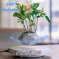 Levitating Magnetic Floating Marble Pot — Luxury Floating Plant Decor for Modern Homes
