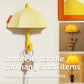 Mini Umbrella Magnetic LED Night Light — Cozy Silicone Ambient Lamp for Bedroom & Kids Room