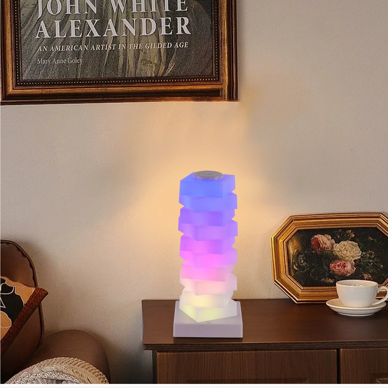 💡 Modern LED Table Lamp ✨ Minimalist Ambient Room & Desk Light