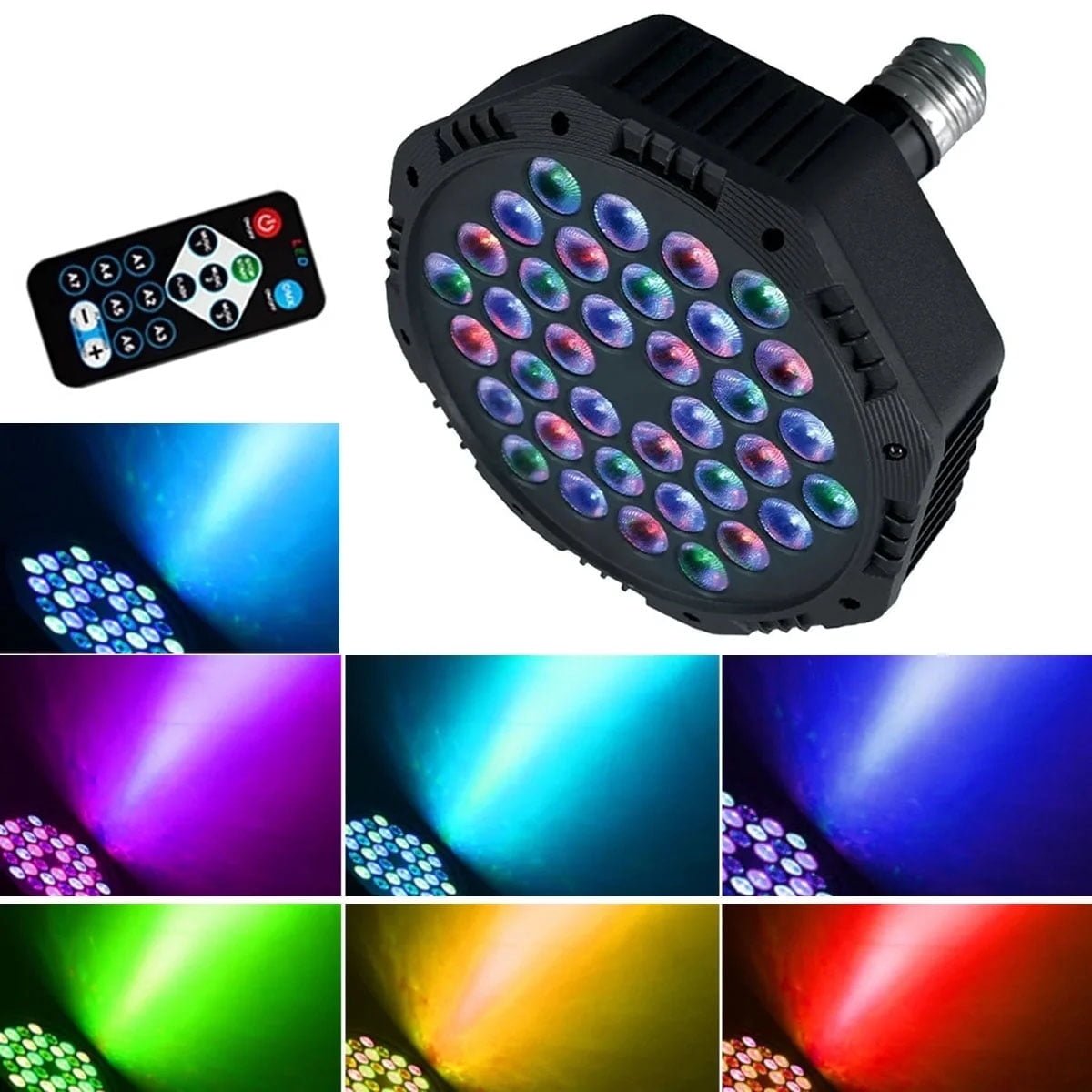 🎉 Multi-Function LED Par Light ⚡ Vibrant Party & Stage Lighting