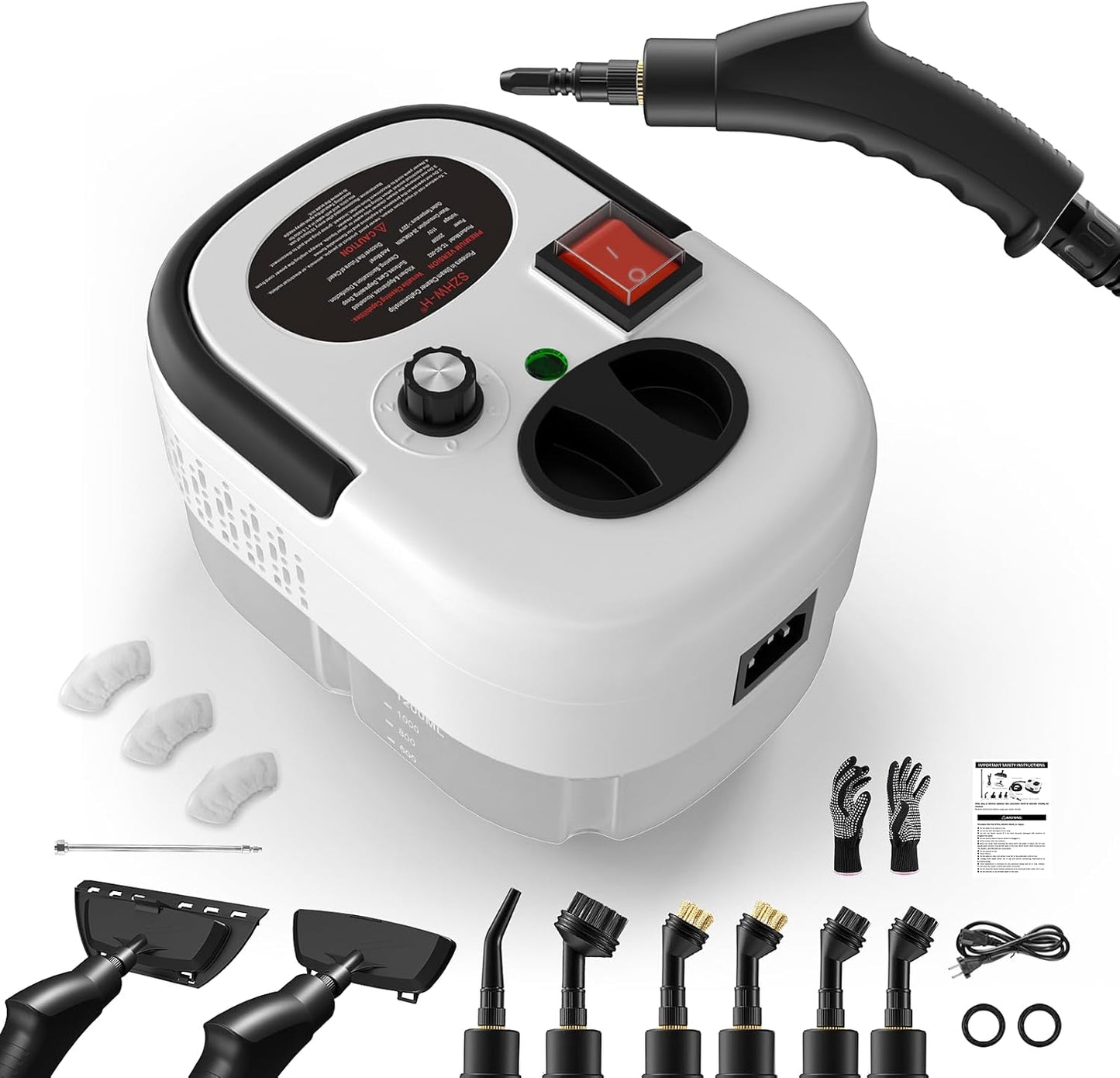 Portable Steam Cleaner ⚡ High-Pressure Multi-Surface Cleaning System