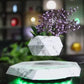Levitating Magnetic Floating Marble Pot — Luxury Floating Plant Decor for Modern Homes