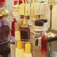 Rotating Cosmetic Organizer — Diamond Pattern Makeup Storage Stand