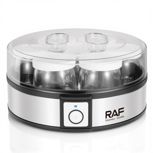 RAF Yogurt Maker 🥛 Electric Homemade Yogurt Machine with 7 Glass Jars