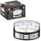 RAF Yogurt Maker — Electric Homemade Yogurt Machine with 7 Glass Jars