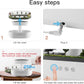 Raindrop Aroma Diffuser — LED Ultrasonic Humidifier & Essential Oil Diffuser