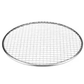 Round BBQ Fire Pit Grill Table — Outdoor Dining Fire Bowl Table for Garden & Desert Gatherings