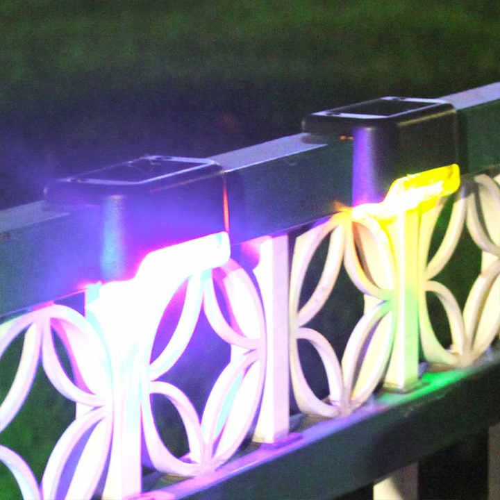 Solar Motion Sensor LED Wall Lights ⚡ Wireless Rechargeable Night Lights (4 Pack)