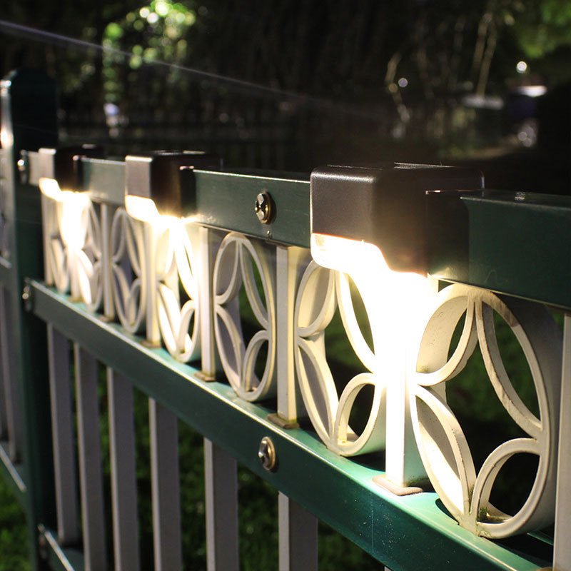 Solar Motion Sensor LED Wall Lights ⚡ Wireless Rechargeable Night Lights (4 Pack)