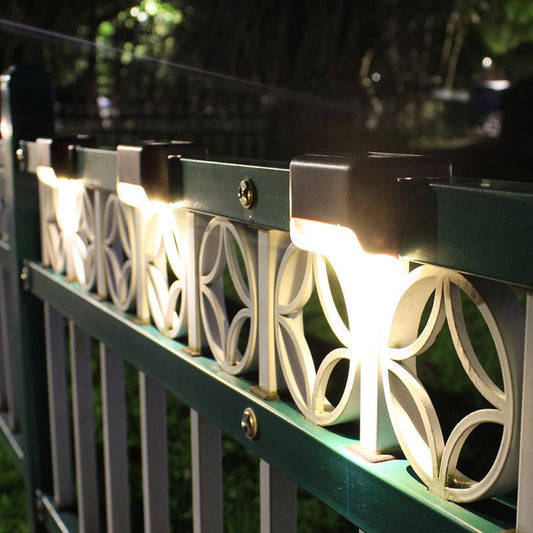 Solar Motion Sensor LED Wall Lights ⚡ Wireless Rechargeable Night Lights (4 Pack)