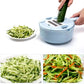 9-in-1 Multi Blade Vegetable Chopper 🥗 Kitchen Food Prep Cutter with Container