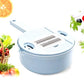 9-in-1 Multi Blade Vegetable Chopper 🥗 Kitchen Food Prep Cutter with Container
