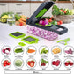 Multi-Blade Vegetable Cutter & Chopper with Container — Chop in Seconds