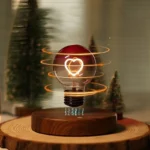 Levitating Heart LED Bulb Lamp - Image 4