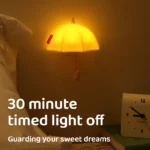 LED Silicone Umbrella Night Light